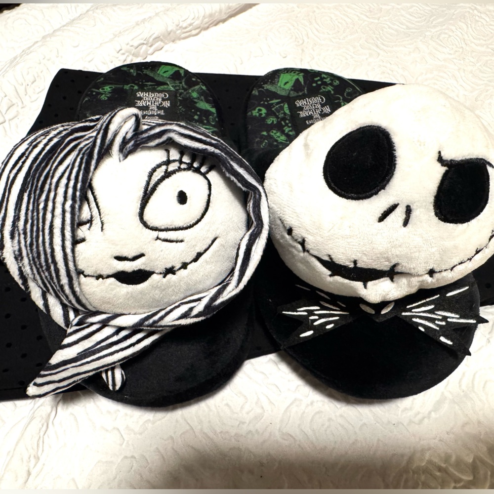 Black and White Character Slippers